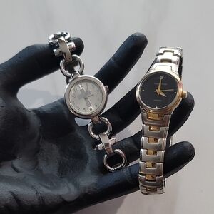 Elegant Silver and Gold Women's Watches